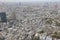 Aerial view of Shinjuku area in Tokyo, Japan