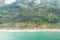 Aerial view of the shores of Cotonou, Benin