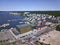 Aerial view of Sibelius Hall in Lahti, Finland.