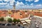 Aerial view of Sibiu old center