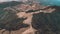 Aerial view of sierra mountain view landscape in Nan province, T