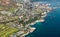 Aerial view of Simonstown South Africa