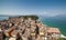 Aerial view of Sirmione form the castle - Garda Lake - Italy.