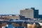 Aerial view of the skyline of Copenhagen city