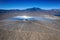 Aerial view of a solar plant in Mojave Desert