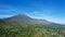 Aerial view of some agricultural fields in Sembalun. Sembalun is situated on the slope of mount Rinjani and is surrounded by