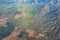 Aerial view of some farm land