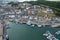 aerial view of South Bay Beach and Harbour Scarborough,