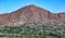 Aerial view of the south face of Camelback Mountain in Phoenix, Arizona