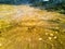 Aerial view of spider rice fields