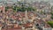 Aerial view Split Croatia. Cityscape of the old part of the city