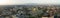 Aerial view of St. Alexander Nevsky Cathedral, Sofia, Bulgaria