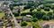 Aerial view of St. John\\\'s Church of Ireland Gilford County Down Northern Ireland
