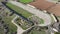 Aerial view of the Stadium at Aphrodisias. Turkey