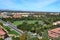 Aerial View of Stanford University