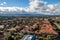 Aerial view of Stanford University Campus - Palo Alto, California, USA