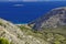 The aerial view on Stara Baska beach, Croatia