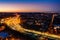 Aerial view Staten Island Expressway