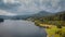 Aerial view of Stausee Soboth