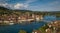 Aerial view of Stein-Am-Rhein medieval city