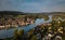 Aerial view of Stein-Am-Rhein medieval city
