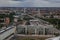 Aerial view of Stockholm captured from Ericsson Globe