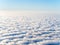 Aerial view of stratocumulus clouds