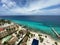 Aerial view of the stunning Westin Cozumel resort in Cozumel, Mexico