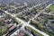 Aerial View of Suburban Neighborhood