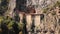 Aerial view of Sumela Monastery near Trabzon city in Turkey