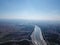 Aerial view Sungai Muda