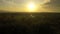 Aerial view at sunrise, rice fields and nature. Ubud, Bali, Indonesia