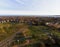 Aerial View Sunset on Nantucket Island