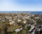 Aerial View Sunset on Nantucket Island