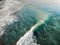 Aerial View of Surfing at San Juan, La Union - The Philippines