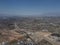 aerial view of the surroundings of the city of Las Vegas, Nevada