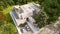 Aerial view of a sustainable luxury villa