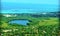 Aerial view Susupe Lake, Saipan