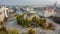 Aerial view of Sveta Nedelya Church, Sofia, Bulgaria