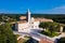 Aerial view of Sveti Petar u Sumi, Croatia