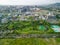 Aerial view of Taichung Nanxing Park, Taichung Metro Beitun District