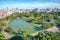 Aerial view of taichung park