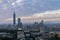 Aerial view of the Taipei 101 and cityscape from Xiangshan