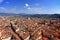 An aerial view taken from the Dome of Florence