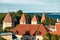 The Aerial View of Tallinn Old Town, Estonia