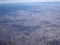 Aerial view of Tama city, Tokyo, Japan, in the winter morning