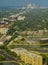 Aerial view of tampa city highway