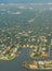 Aerial view of tampa city highway