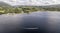 Aerial view of Taynuilt seen from Loch Etive