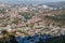 Aerial view of Tbilisi, capital of Georg